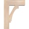Ekena Millwork Imperial Block Smooth Bracket w/ Offset Brace, Douglas Fir, 7 1/2"W x 22"D x 30"H BKT0806X22X30IMP05SDF - alternate 4